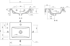 Iddis Мебельная раковина Mirro 50 – фотография-2